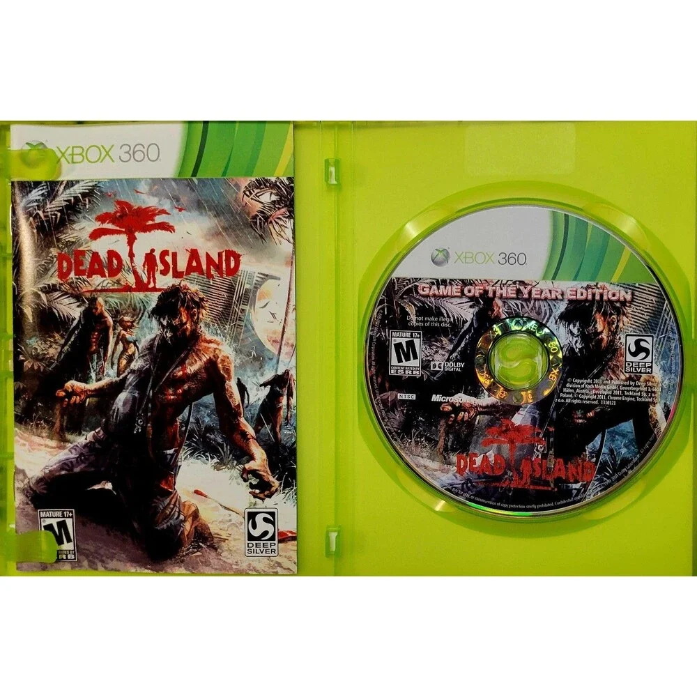 XBOX 360: DEAD ISLAND - GAME OF THE YEAR EDITION,  COMPLETE CIB,FAST SHIPPING
